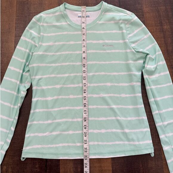 Columbia Standard Sun Deflector Summerdry Long Sleeve Shirt Size Medium - Picture 4 of 10